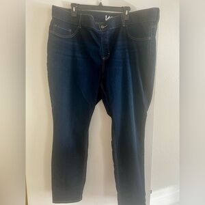 Lee Women's Dark Blue Jeans Overalls